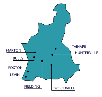 Manawatu map