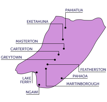 Wairarapa map