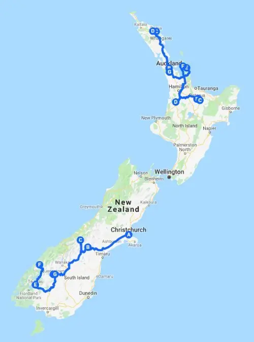 Main Image North & South Island Most Popular Sights Tour