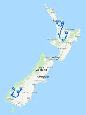 North to South Island Family Adventure Tour - 16 Days